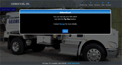 Desktop Screenshot of georgesoil.com